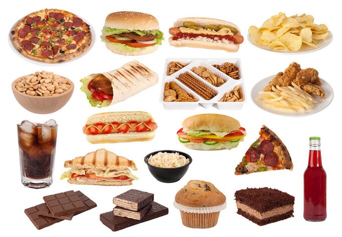 επιβλαβείς τροφές για γρήγορη απώλεια βάρους