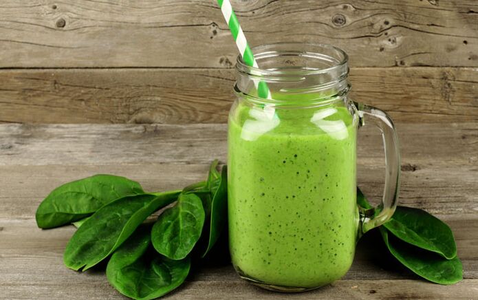 Green Flaxseed Detox Smoothie - Ανακινήστε για να πιείτε με άδειο στομάχι