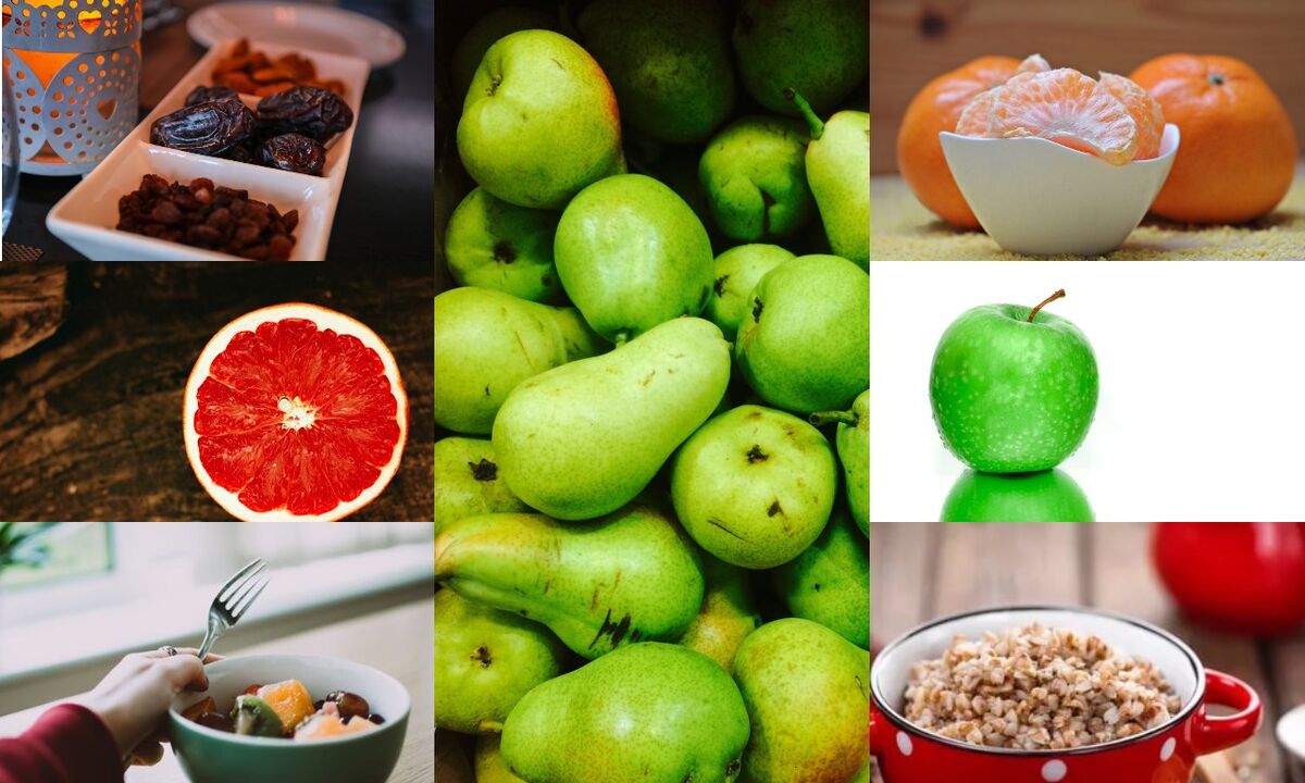 Συστατικά μιας δίαιτας φαγόπυρου-φρούτων για απώλεια βάρους